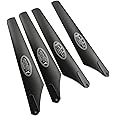 DKNTZO RC Helicopter Propeller Part, 4 PCS 197mm 19.7cm 3.5mm 20cm Main Blades Propellers Rotors for RC Helicopters Airplane Toys Model Accessories Spare Parts
