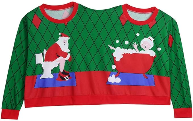 Asda jumpers Amazon.com: Girls Christmas Dresses Person Unisex Pullover Sweater