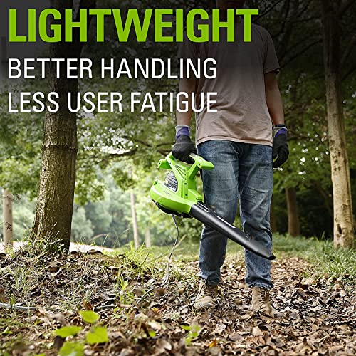 Greenworks 12 Amp 2Speed (230 MPH / 375 CFM) Blower / Vacuum Pricepulse