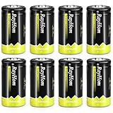 Rechargeable C Batteries 5000mah - RayHom Rechargeable C Batteries, 1.2V 5000mAh Ni-MH High Capacity C Size Battery with Box (8 Pack)
