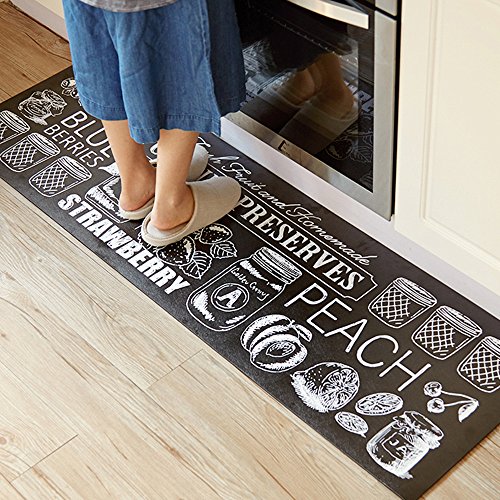 image for Ustide Classic Anti-Fatigue Kitchen Comfort Chef Floor Mat, 17.7x70.9
