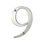 HASWARE House Number Sign 4 inch Modern Door