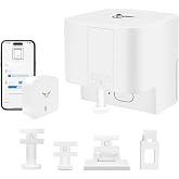 Osprey.Life Smart Fingerbot (WiFi Gateway Included), Supports Toggle/Button/Rocker Switch, Remote Control from Anywhere, Alexa &amp; Google Compatible, IFTTT, 2.4GHz Wi-Fi, White
