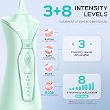 COSLUS C30 Water Flosser Picks 4 Modes 300ml Cordless IPX7 Portable view 4