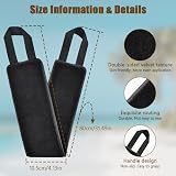 LOPHE Self Tanning Back Applicator Mitt Microfiber 11x80cm with Strap view 2