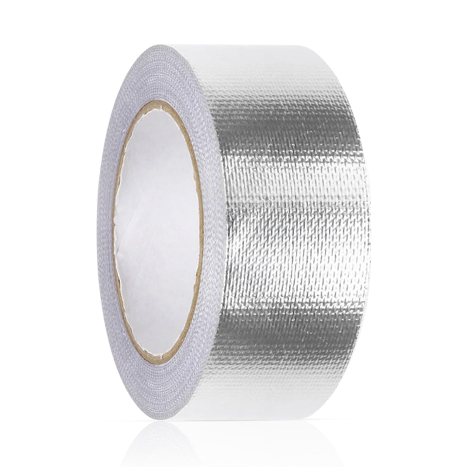 YMWALK Aluminium Insulation Tape 48mm x 20m | Heavy Duty Foil Tape | High Temp Resistant | Waterproof HVAC Repair | Ideal for Ducts & Pipework Sealing