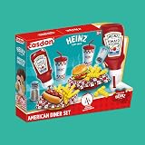 Casdon Heinz American Diner Set Casdon Pretend Play Food Kitchen Toy 2+ view 7