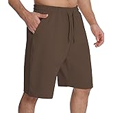 Men's Lounge Shorts with Deep Pockets Loose-fit Jersey Shorts for Running,Workout,Training, Basketball
