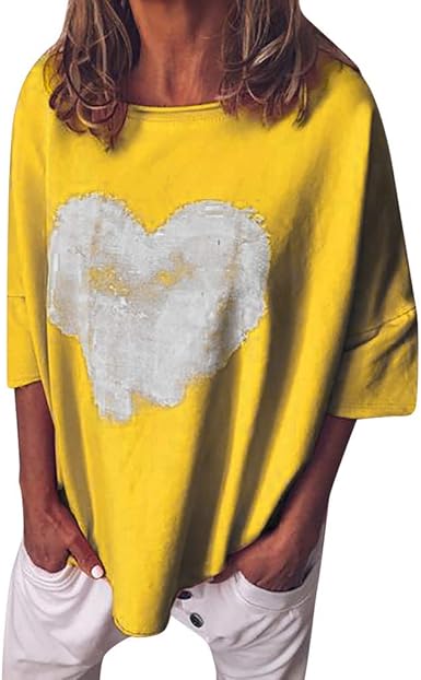 amazon ladies yellow tops