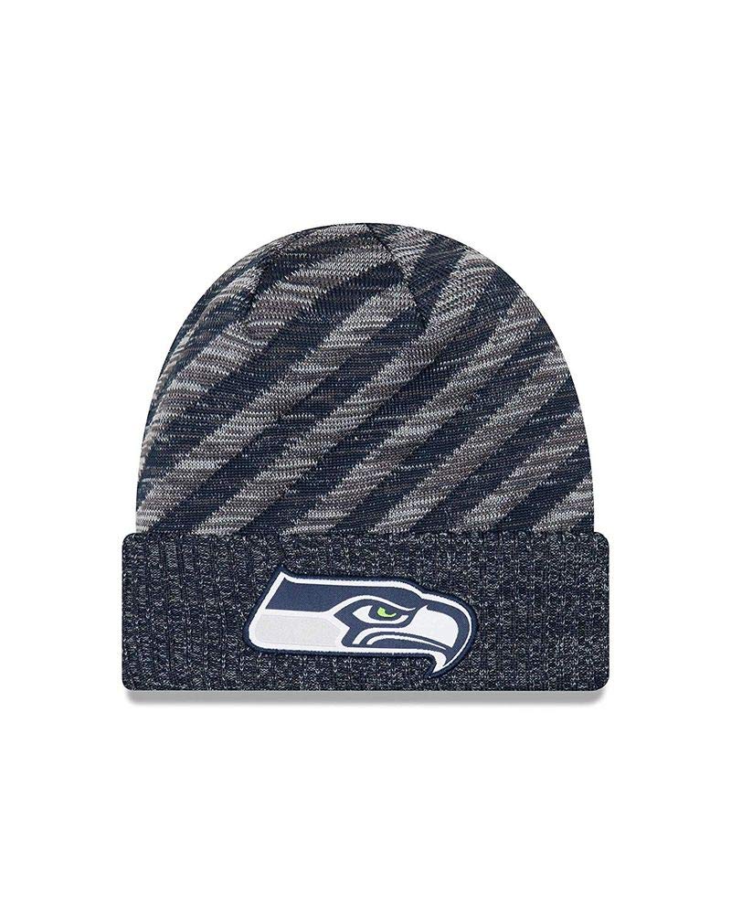 New Era NFL Sideline 2018 Knit Beanie - Seattle Seahawks Multicoloured