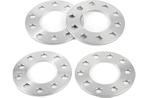 JiiinMiiin 5x4.5 5x4.75 Wheel Spacers,1/4"(6mm) Wheel Spacer Adapters 78.1mm Hub Bore for 1964-2014 Mustang 1991-2011 Ranger 1984-2001 Cherokee 1987-2006 Wrangler 1991-2012 Town Car 1992-2021 Camry