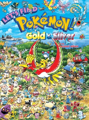Amazon Com Let S Find Pokemon Gold Silver Aihara Kazunori Books