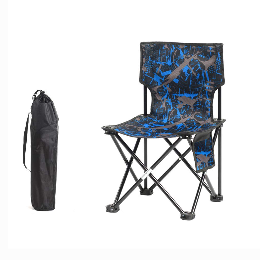 Ktyxde 椅子屋外折りたたみチェアキャンプチェアポータブルチェアビーチチェアフィッシングチェアスツール迷彩ブルー 折りたたみ椅子 サイズ さいず M Medium B07pt5zpdb チェアベンチ 特別セーフ Dispora Jatimprov Go Id