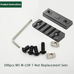 240 pcs M5 T Nut Screws Kit for 2020 2040 2080