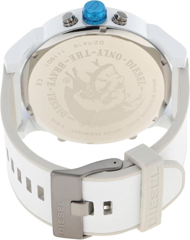 Mr. Daddy Uhr für Herren, Quarz-Multifunktionswerk mit Leder-, Kunststoff- oder Silikonarmband