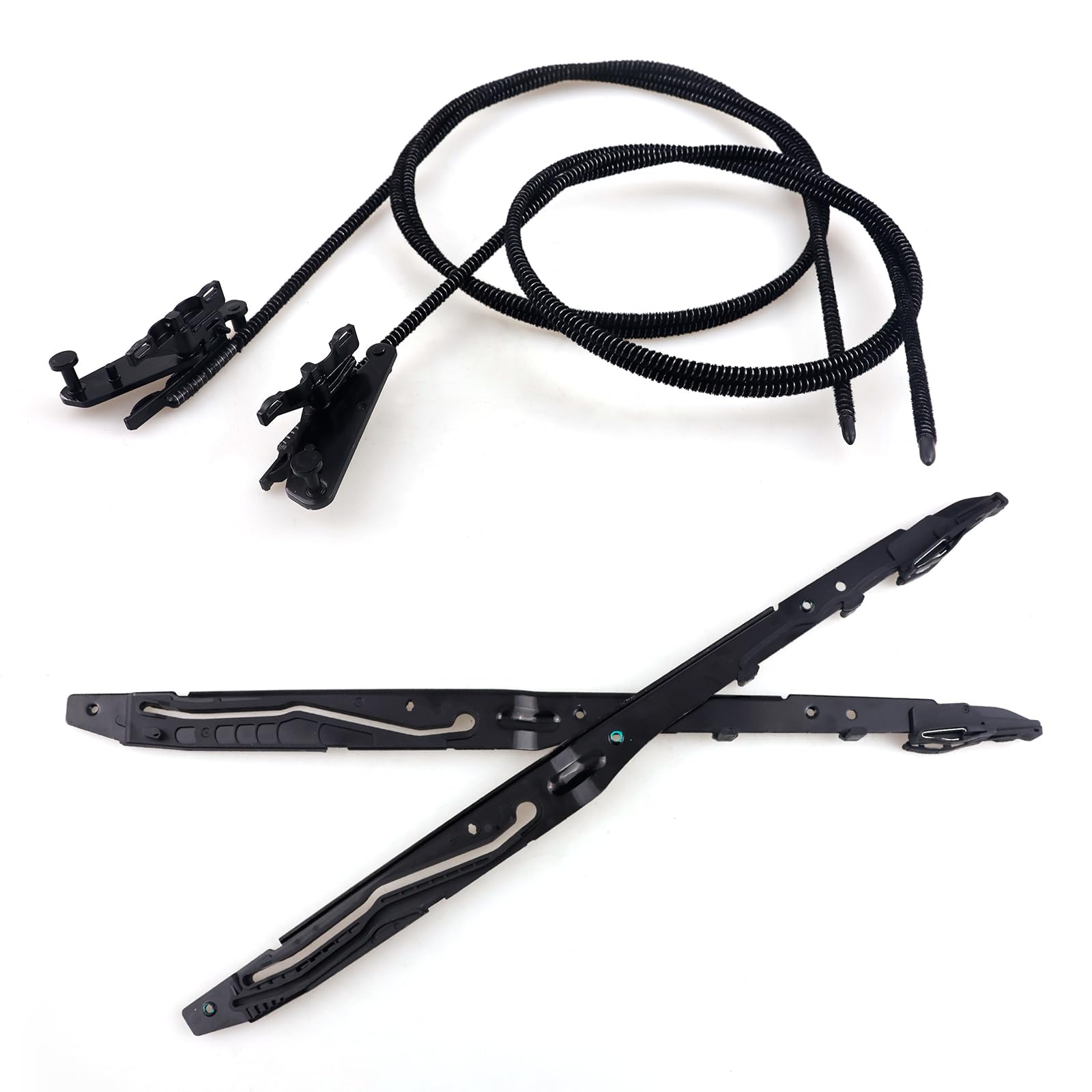 Photo 1 of New Upgraded FL3Z16502C22 Sunroof Glass Cables & Track Assembly Repiar Kit Compatible with Ford F-150 2015-2020, F-250 F-350 Super Duty 2017-2019 Replace OE# FL3Z16502C22 FL3Z-1651071-A FL3Z-1651071-B