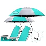 NBtoUS 2 PACK Beach Umbrella with Universal