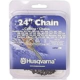 Husqvarna Chainsaw Chain 24-Inch .050 Gauge 3/8 Pitch Low Kickback Low-Vibration, Gray, 24 inches (591119484)