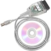 Mini Vci J2534 Cable for Toyota able Connector Scanner Adapter for Toyota TIS Techstream, 16pin Programming Diagnostic Cable TIS Techstream OBD2 USB Cable for Win XP/ WIN7 32 bits