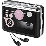 Cassette Player, Portable Converter Recorder Convert Tapes to Digital MP3 Save into USB Flash Drive/No PC Required