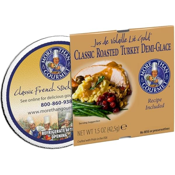 Amazon Com More Than Gourmet Jus De Volaille Classic Roasted Turkey Demi Glace 1 5 Oz Everything Else Amazon Com More Than Gourmet Jus De Volaille Classic Roasted Turkey Demi Glace 1 5 Oz Everything Else