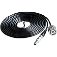 YUSHI Probe Cable, Single Element for Ultrasonic Flaw Detector (Single lemo-00 to BNC),Standard Lengths 2m