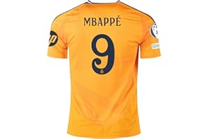 BAD BXTCH #9 MBAPPE Madrid Soccer Jersey (US, Alpha, Regular, White)