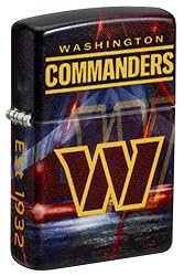 Zippo NFL Washington Commanders 540 Matte Pocket