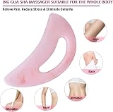 Helining Large Gua Sha Massager for Body & Face, Anti Cellulite Scraper view 2