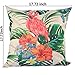 Pillow Cases, YIFAN 6Pcs Flamingo Pattern Pillowcase Set Pillow Cover Cushion Cover for Valentine's Day Birthday