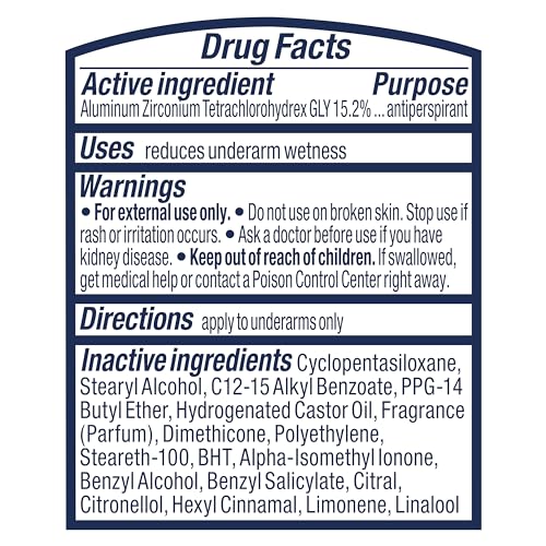 DEGREE DRY PROTECTION ANTIPERSPIRANT, SHOWER CLEAN 2.6 OZ