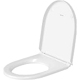 Duravit No.1 Toilet Seat Elongated 14 5/8" x 19 1/8 ", with Slow close, Removable Seat, White High Gloss - 0025290000