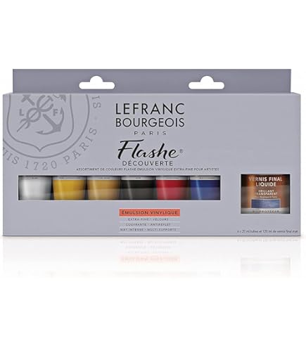 Amazon.com: Lefranc & Bourgeois Fine Watercolour Set - 12 Colours