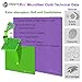 MintCell Premium Microfiber Cleaning Cloth 6-Pack (2pcs 12