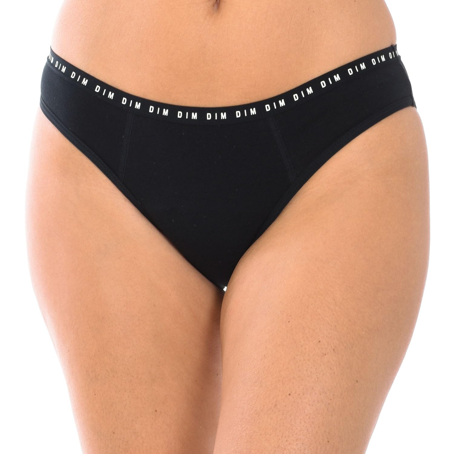 DIM Women's Medium Flow Menstrual Briefs D0AY7 Black