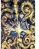 Doctor Who Exploding Tardis 59 x 29 1/2 Inches Beach Towel