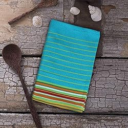 Urban Villa Kitchen Towels Waffle Stripes Dish