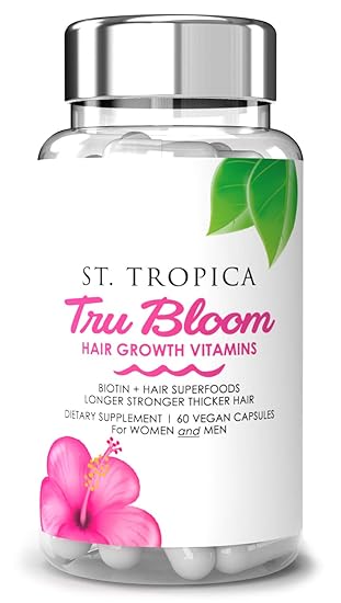 Amazon Com St Tropica Hair Vitamins For Hair Growth Treatment