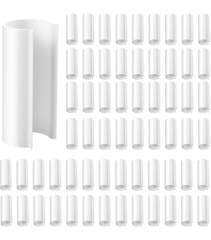 200 Stück Gewächshaus-Clips Aus PP - Wetterfeste Halterungen Für Folien & Netze