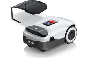 ANTHBOT Robot Lawn Mower NO Wire - 0.9 Acre, Full Band RTK+4-Eye Vision Robotic Lawnmower, Automatic Mapping, 30 Multi-Zone Management, Accurate Obstacle Avoidance, Intelligent Anti-Theft, APP Control