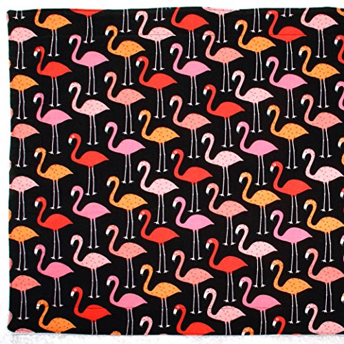 Dish Drying Mat - Pet Placemat - Appliance Mat - Dish Drainer - Pink Flamingos - RV Camp - 16"x19.5"