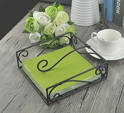 UPlama 5 colors 100Pcs Beverage Paper Napkins,2-Ply Paper Luncheon Napkins,12.8"12.8"Unfolded