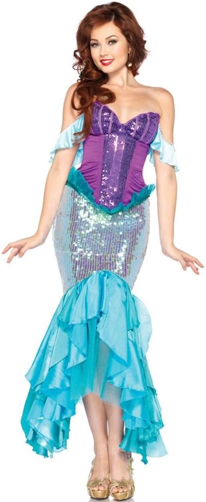 Fandecie Women's Mermaid Evening Party Cocktail Dress Costume for Christmas