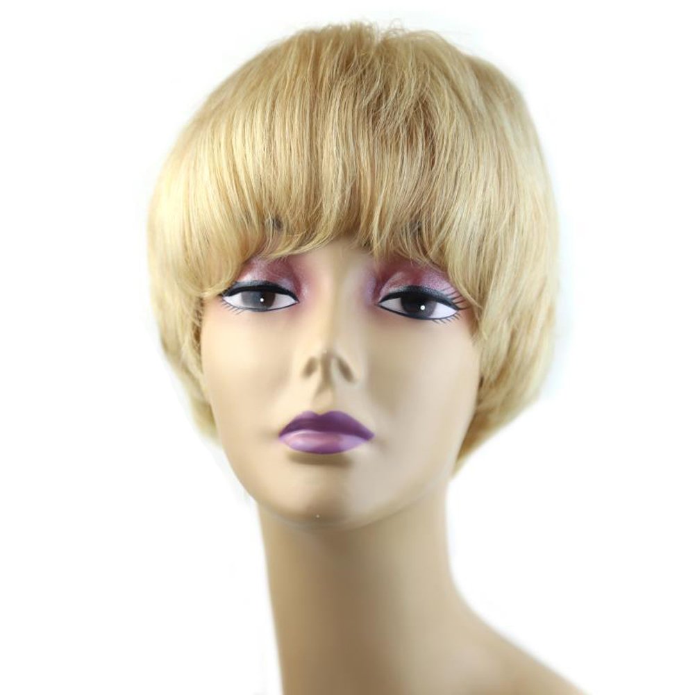 Amazon Com Kanuosi Kanuosi 5 Cute Short Pixie Wigs With Bangs