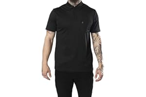 Barber Strong The Barber Polo, Men's Black, Hair Repellent, Ultra Lightweight and Breathable Vented Mesh Side Panels, Moisture-Wicking 4-Way Stretch Fabric, XL, Great for Pet Grooming