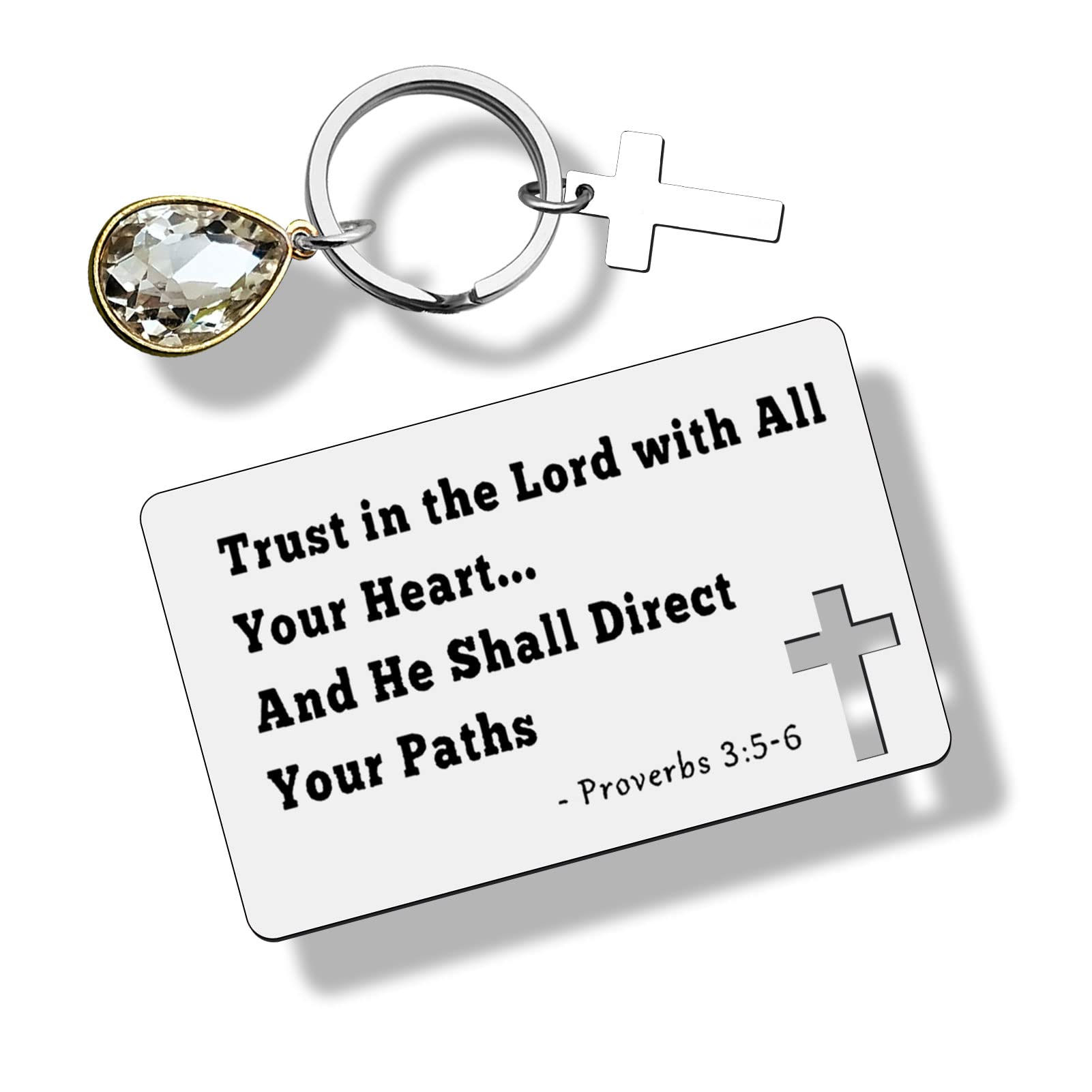 Inspirational Christian Gifts for Women Men Bible Verse Wallet Card Metal Engraved Inspirational Gifts Baptism Card Faith Gifts Religious Gifts Christmas Birthday Thanksgiving Graduation Present