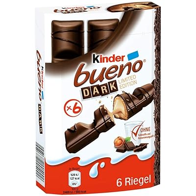Kinder Bueno DARK chocolate bars box pack of Philippines Ubuy