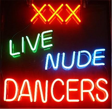 Live Nudes Sexy Dancers Open Real Glass Tube Neon Lights Sign Store Display Beer Bar Pub Club Signs 17 X14 Amazon Com