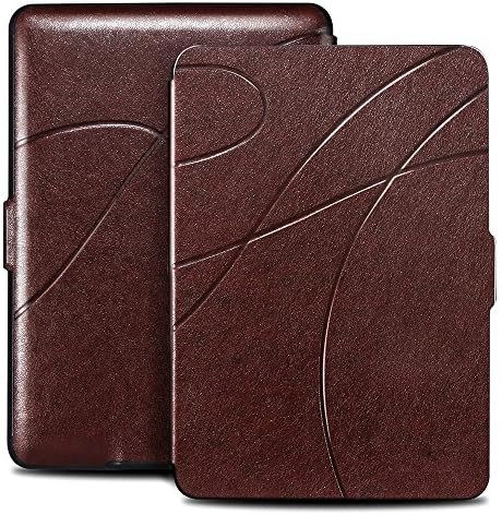 Reexir Smart Case for Kindle Paperwhite – The Lightest and Ultra Slim PU Leather Cover with Auto Sleep / Wake for Amazon All-New Kindle Paperwhite (Fits 2012, 2013, 2015 and 2016 Version) (Wine Red)