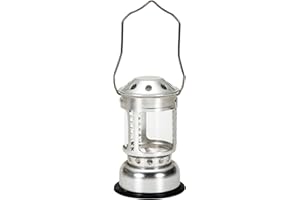 Lantern for Candle,HUIOP Portable Candle Lantern Night Fishing ing Outdoor Camping Aluminium Alloy Candle Lamp